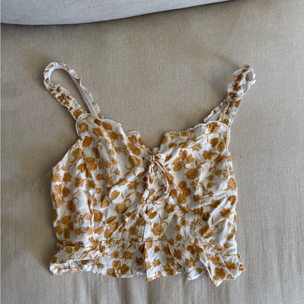 Floral Print Women's Top
